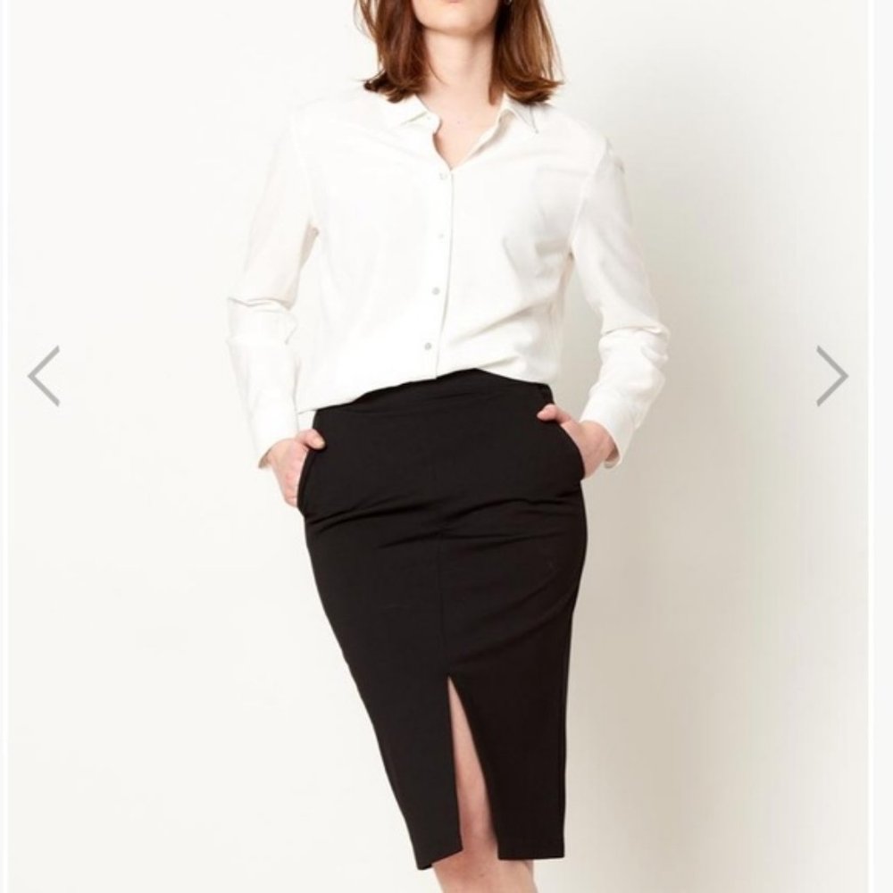 BRASS Clothing | High Waisted Ponte Skirt M